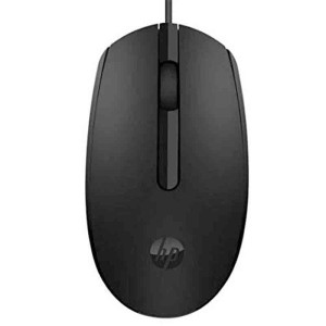 HP M10 Wired USB Mouse with 3 Buttons High Definition 1000DPI Optical Tracking and Ambidextrous Design